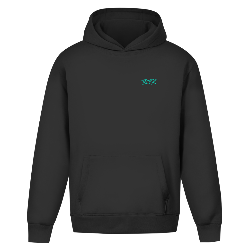 Retox with love - 80s retrowave oversize hoodie