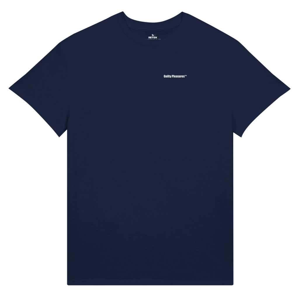 Guilty Pleasures - Scroll More Feel Less statement graphic T